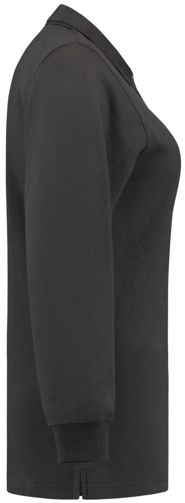 TRICORP-Worker-Shirts, Sweatshirt Polokragen Damen, Basic Fit, Langarm, 280 g/m², darkgrey