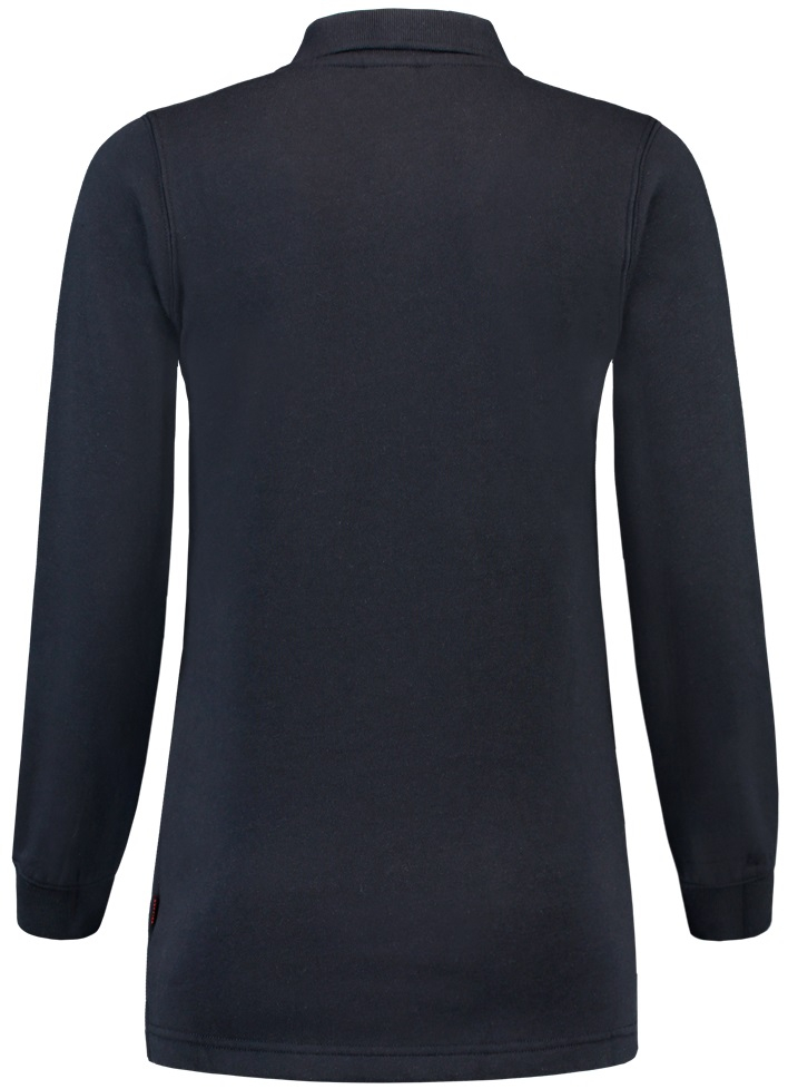 TRICORP-Worker-Shirts, Sweatshirt Polokragen Damen, Basic Fit, Langarm, 280 g/m², navy