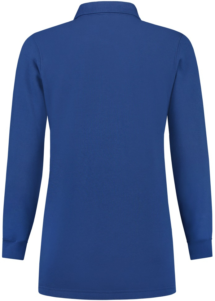 TRICORP-Worker-Shirts, Sweatshirt Polokragen Damen, Basic Fit, Langarm, 280 g/m², royalblue
