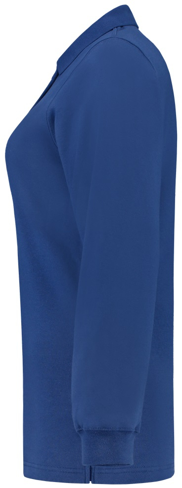 TRICORP-Worker-Shirts, Sweatshirt Polokragen Damen, Basic Fit, Langarm, 280 g/m², royalblue