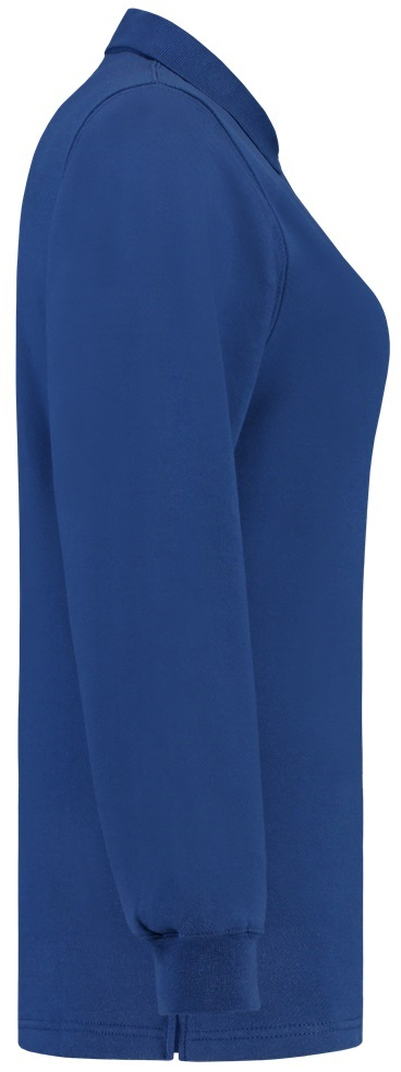 TRICORP-Worker-Shirts, Sweatshirt Polokragen Damen, Basic Fit, Langarm, 280 g/m², royalblue