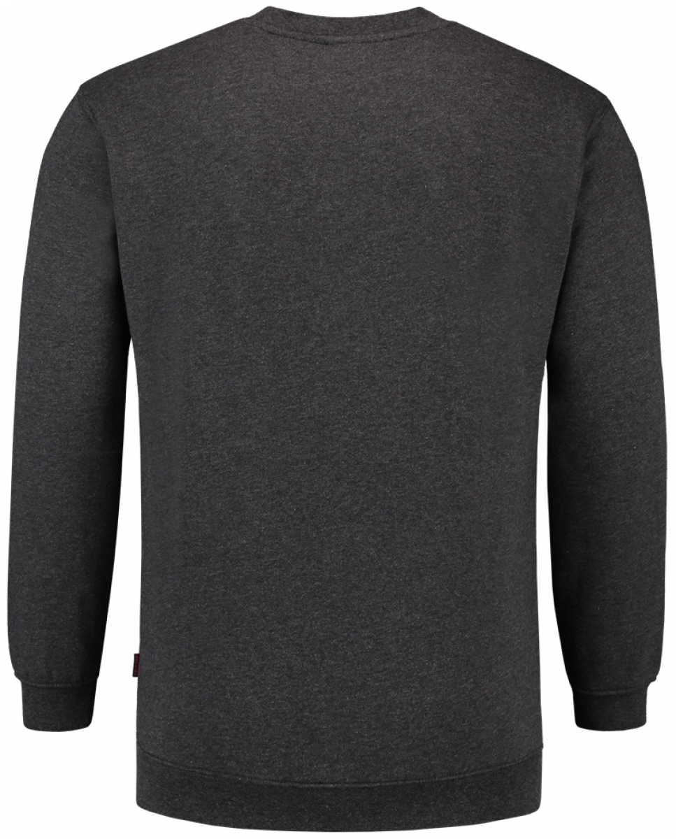 TRICORP-Worker-Shirts, Sweatshirt, Basic Fit, Langarm, 280 g/m, anthrazit meliert