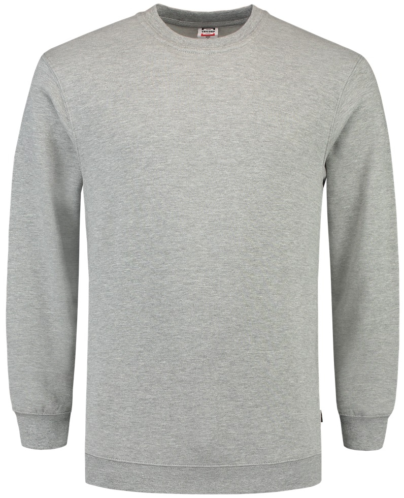TRICORP-Worker-Shirts, Sweatshirt, Basic Fit, Langarm, 280 g/m², grau meliert