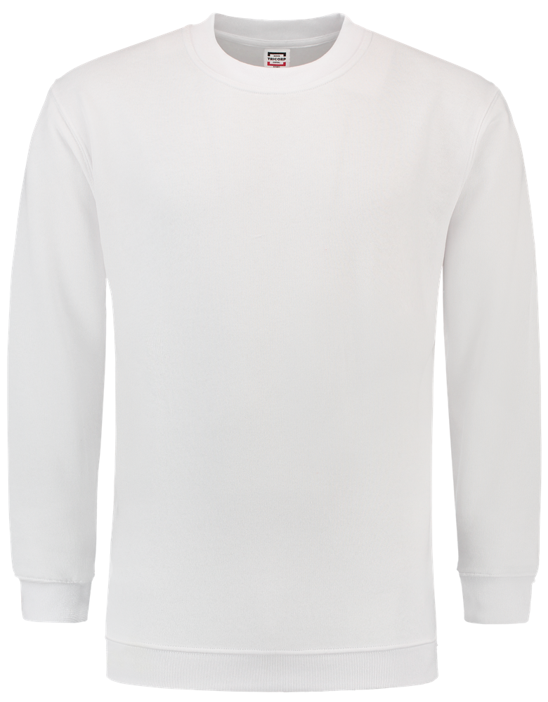 TRICORP-Worker-Shirts, Sweatshirt, Basic Fit, Langarm, 280 g/m², weiß