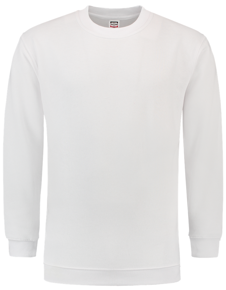 TRICORP-Worker-Shirts, Sweatshirt, Basic Fit, Langarm, 280 g/m, wei