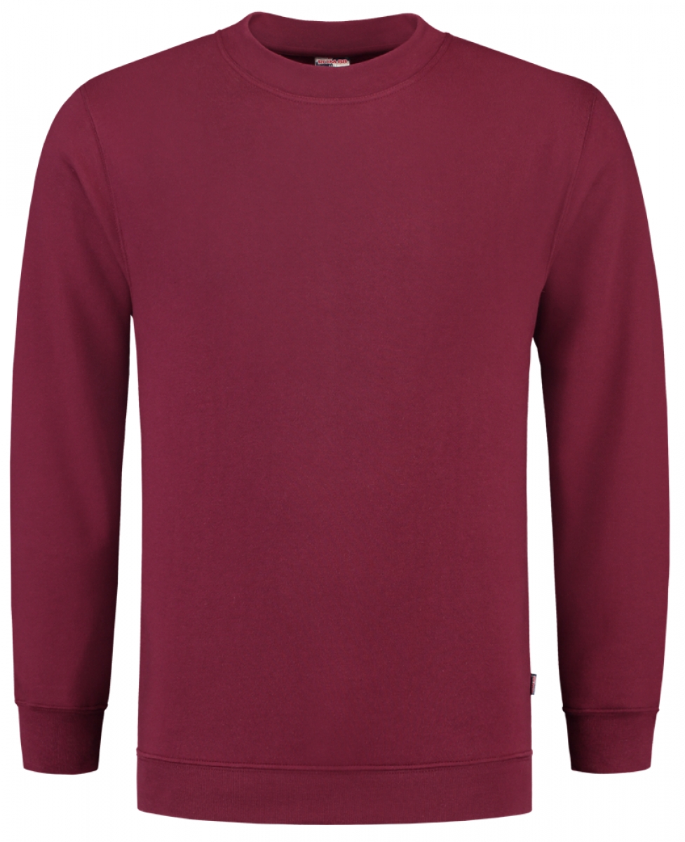 TRICORP-Worker-Shirts, Sweatshirt, Basic Fit, Langarm, 280 g/m, wine