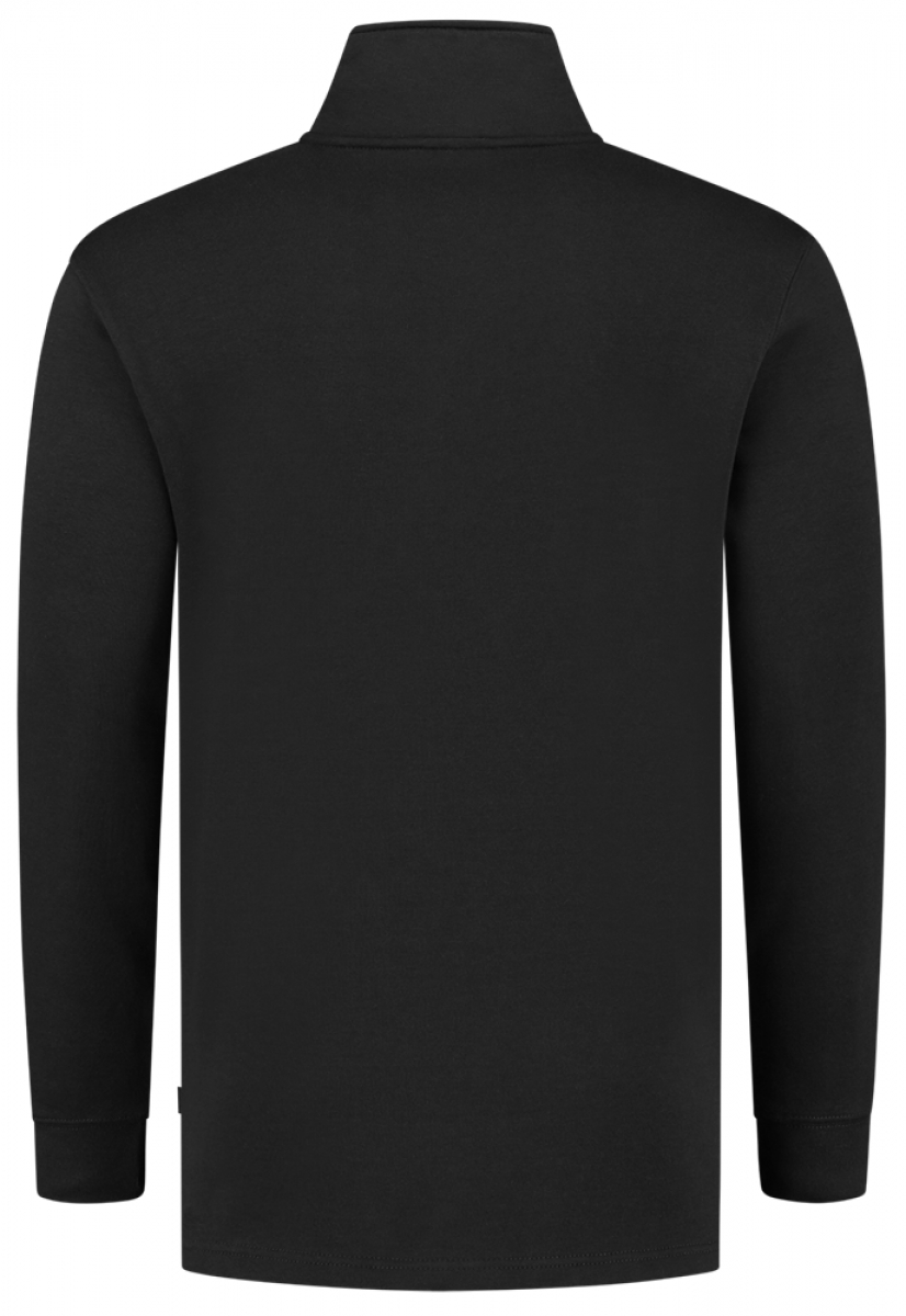 TRICORP-Worker-Shirts, Sweatshirt 1/4-Reissverschluss, Basic Fit, 280 g/m, black