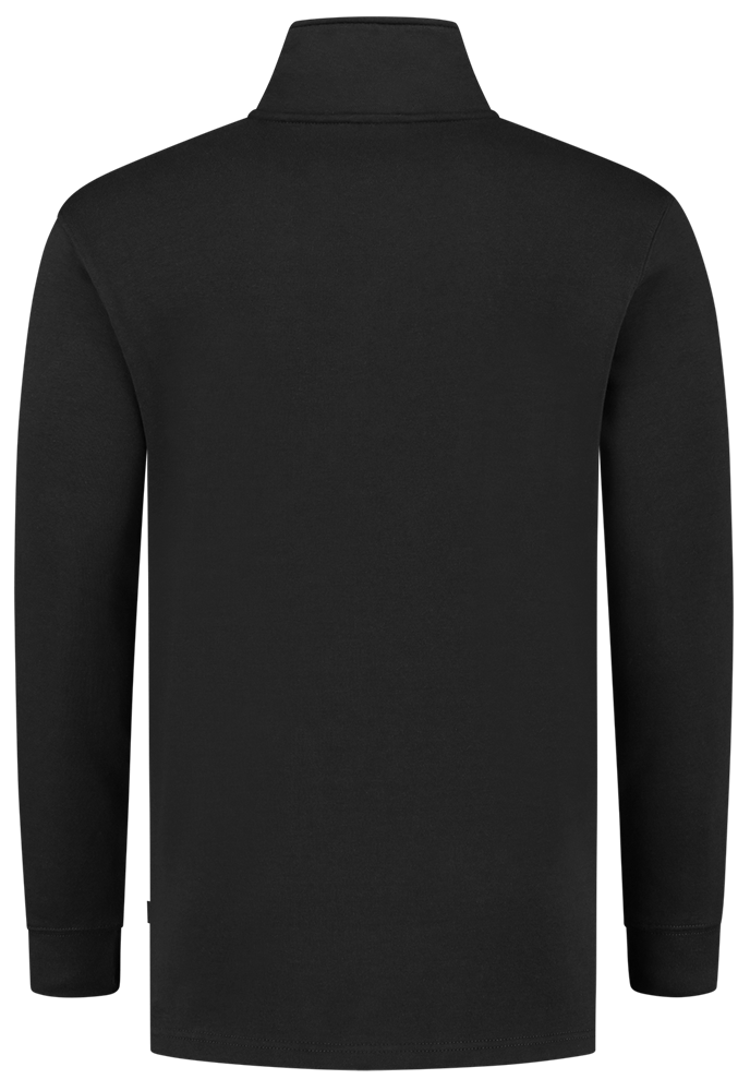 TRICORP-Worker-Shirts, Sweatshirt 1/4-Reissverschluss, Basic Fit, 280 g/m, black