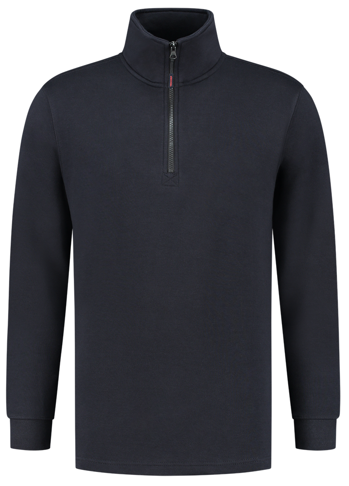 TRICORP-Worker-Shirts, Sweatshirt 1/4-Reissverschluss, Basic Fit, 280 g/m², navy