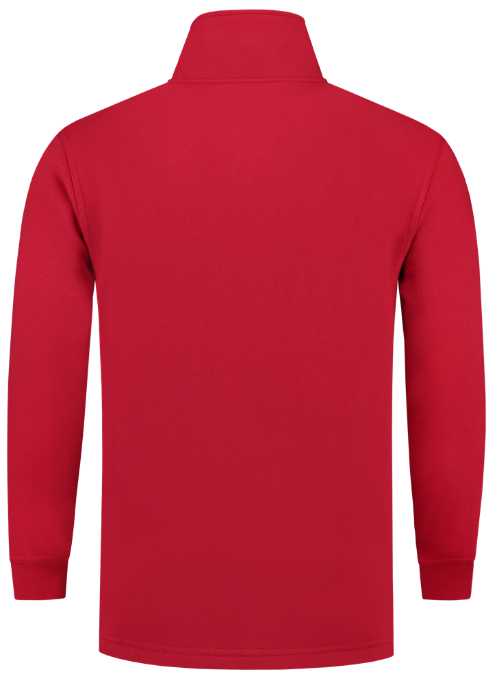 TRICORP-Worker-Shirts, Sweatshirt 1/4-Reissverschluss, Basic Fit, 280 g/m², red