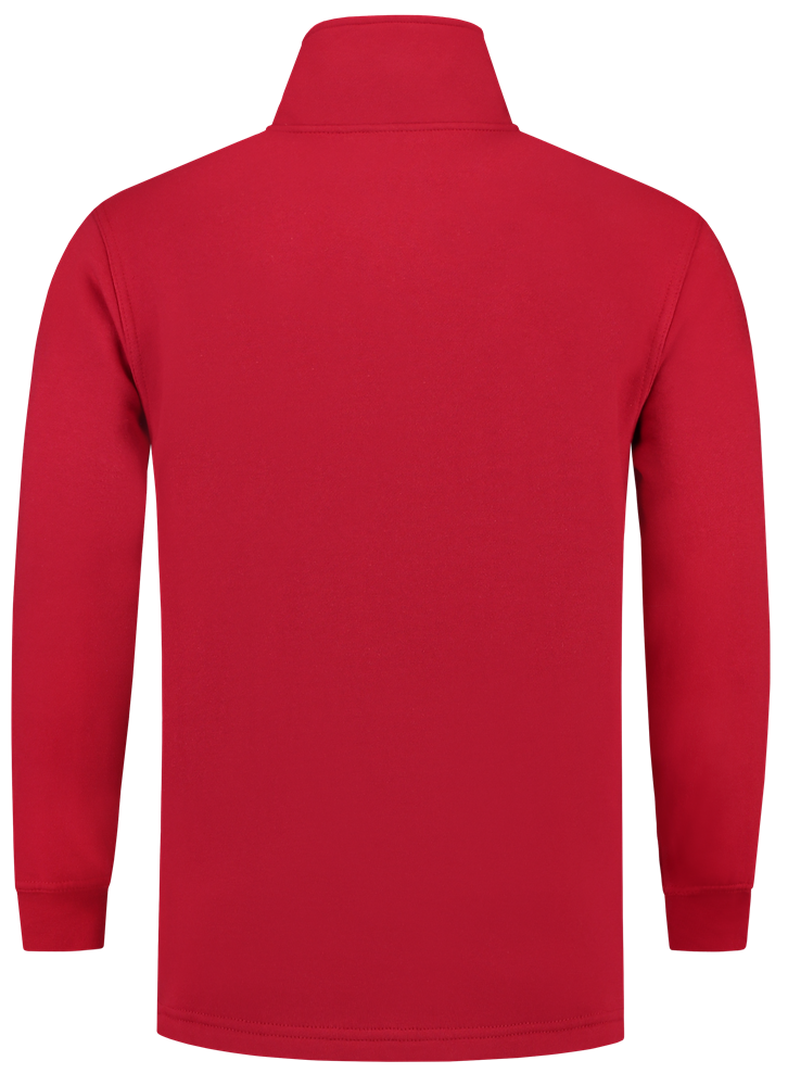 TRICORP-Worker-Shirts, Sweatshirt 1/4-Reissverschluss, Basic Fit, 280 g/m, red