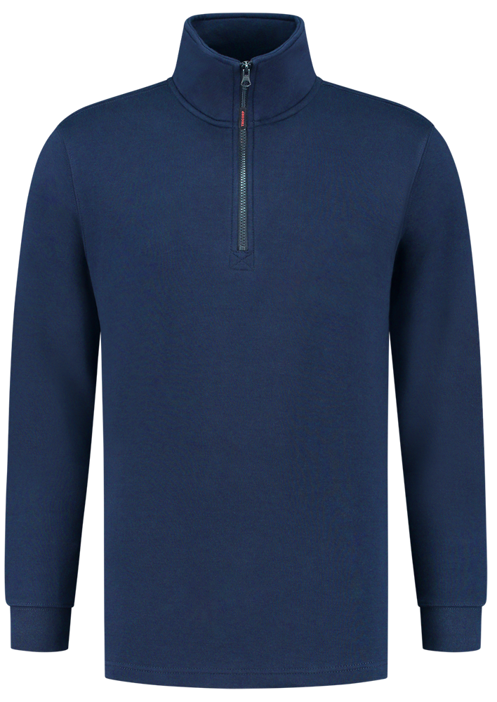 TRICORP-Worker-Shirts, Sweatshirt 1/4-Reissverschluss, Basic Fit, 280 g/m², royalblue