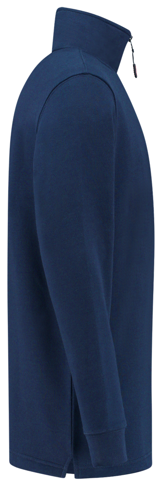 TRICORP-Worker-Shirts, Sweatshirt 1/4-Reissverschluss, Basic Fit, 280 g/m², royalblue
