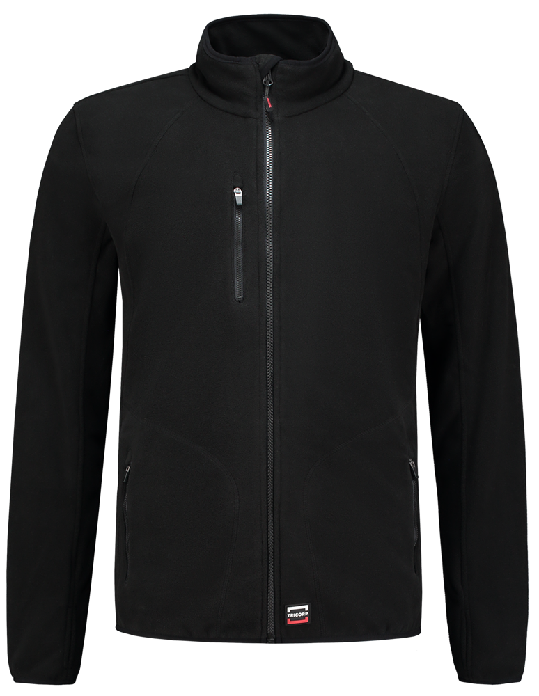 TRICORP-Workwear, Fleece-Jacke Exzellent Herren, Slim Fit, 280 g/m², black