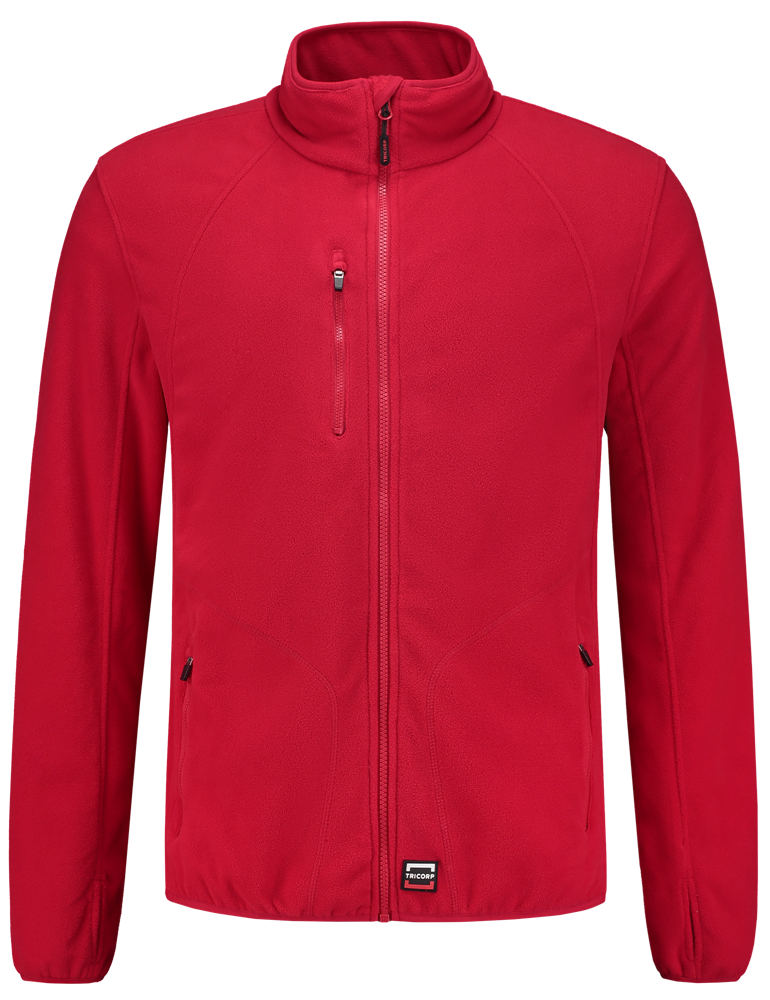 TRICORP-Workwear, Fleece-Jacke Exzellent Herren, Slim Fit, 280 g/m², red