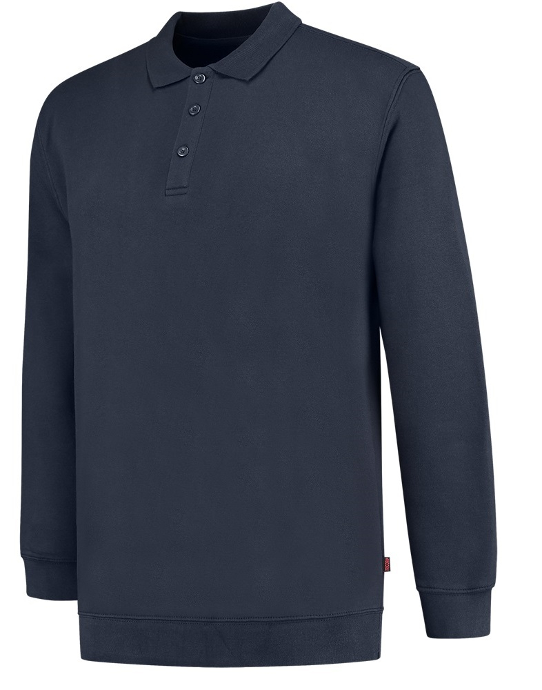 TRICORP-Worker-Shirts, Sweatshirt mit Polokragen, Basic Fit, 280 g/m², ink
