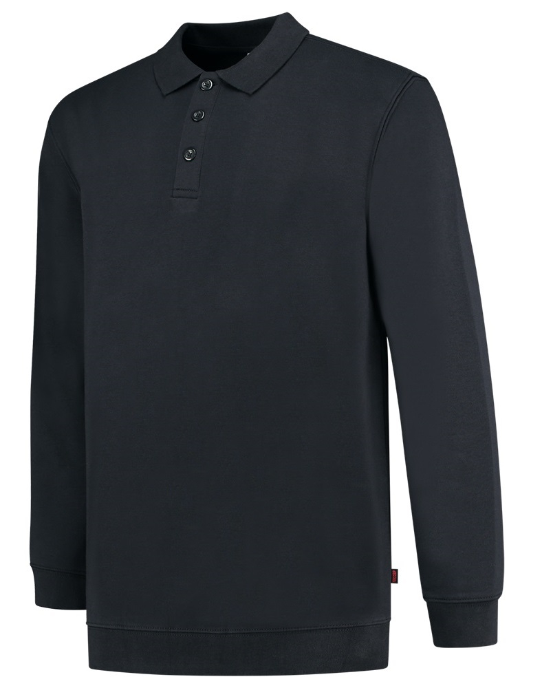 TRICORP-Worker-Shirts, Sweatshirt mit Polokragen, Basic Fit, 280 g/m², navy