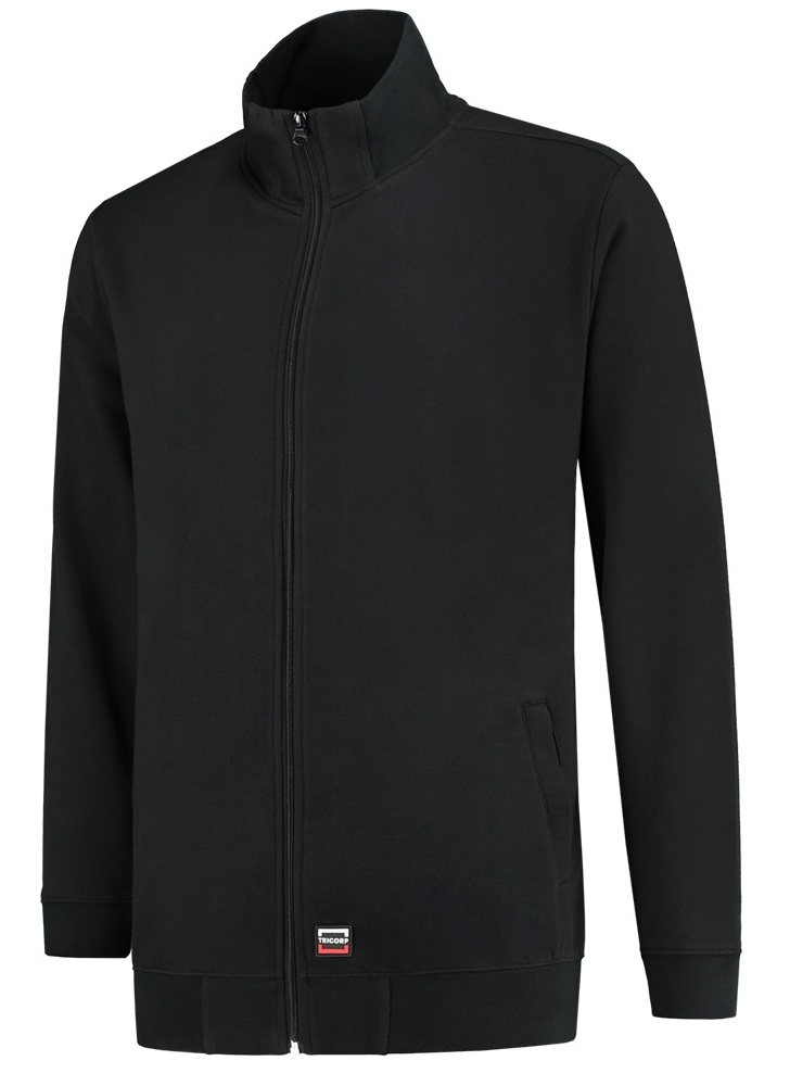 TRICORP-Worker-Shirts, Sweatjacke, Basic Fit, 280 g/m², black