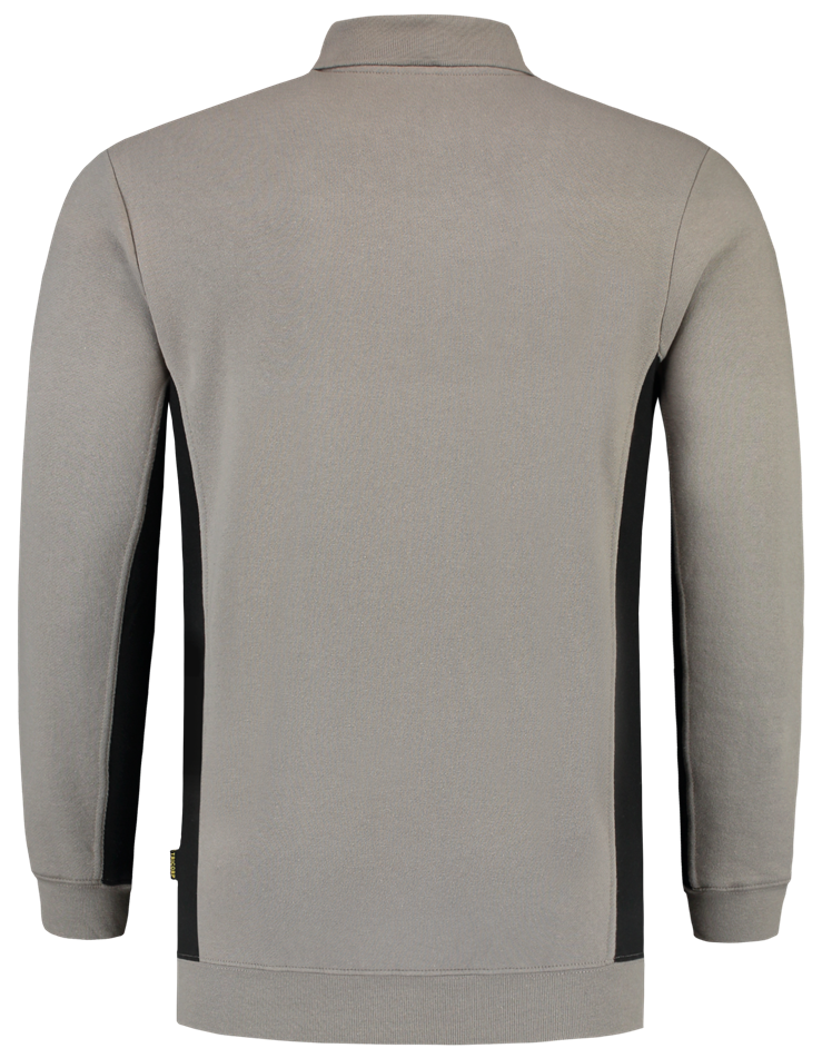 TRICORP-Worker-Shirts, Polosweater, mit Brusttasche, Bicolor, 280 g/m², grey-black