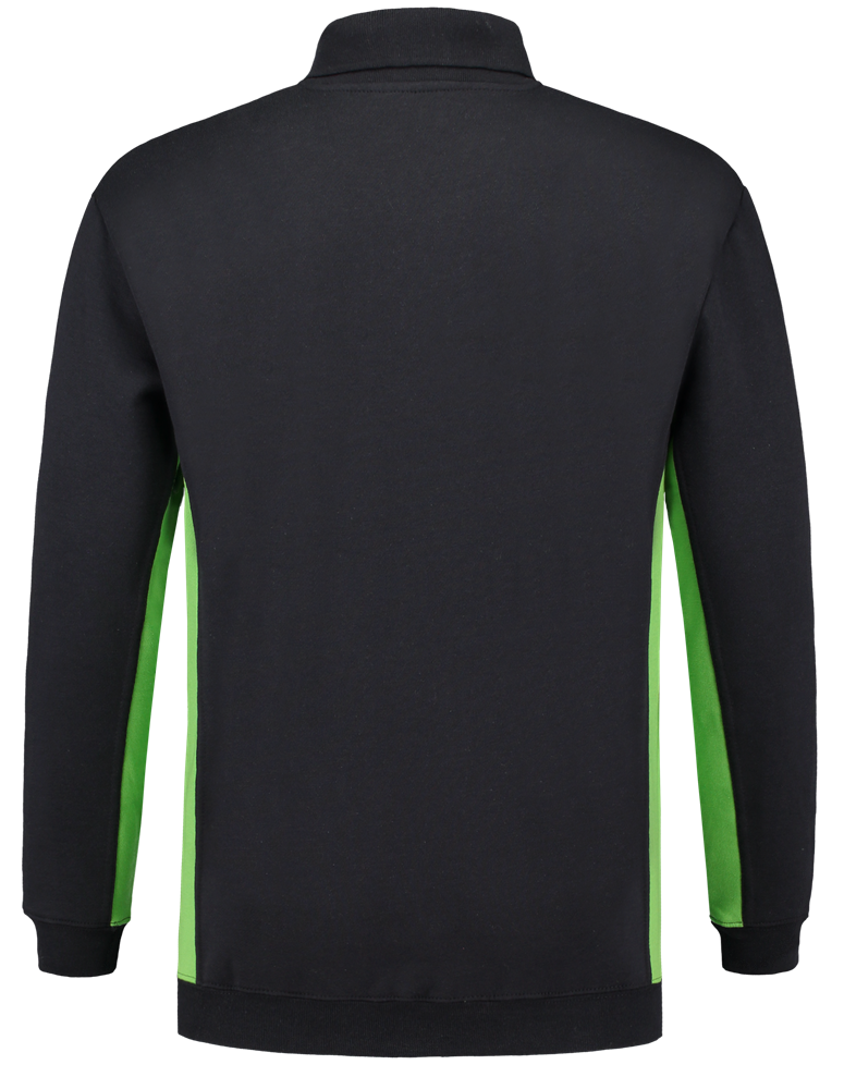 TRICORP-Worker-Shirts, Polosweater, mit Brusttasche, Bicolor, 280 g/m², navy-lime