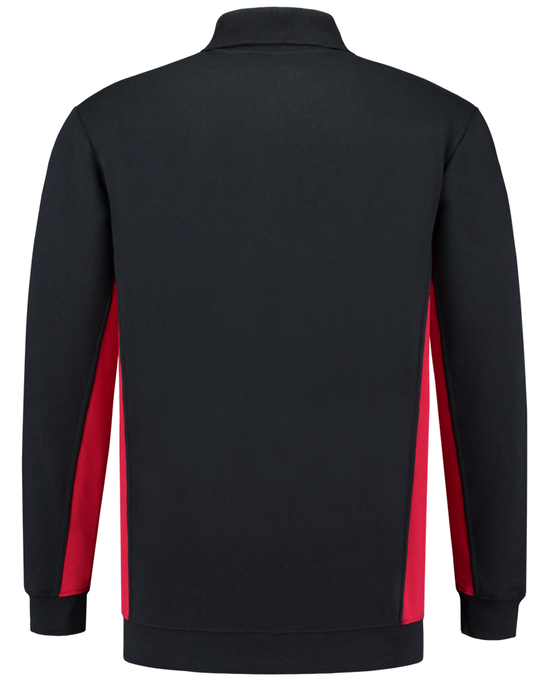 TRICORP-Worker-Shirts, Polosweater, mit Brusttasche, Bicolor, 280 g/m², navy-red
