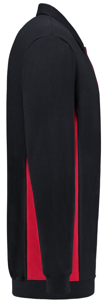 TRICORP-Worker-Shirts, Polosweater, mit Brusttasche, Bicolor, 280 g/m², navy-red