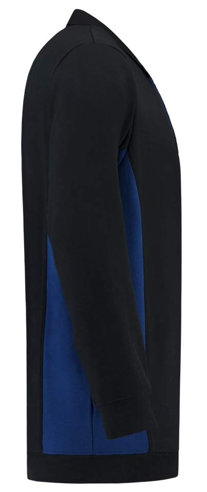 TRICORP-Worker-Shirts, Polosweater, mit Brusttasche, Bicolor, 280 g/m², navy-royalblue