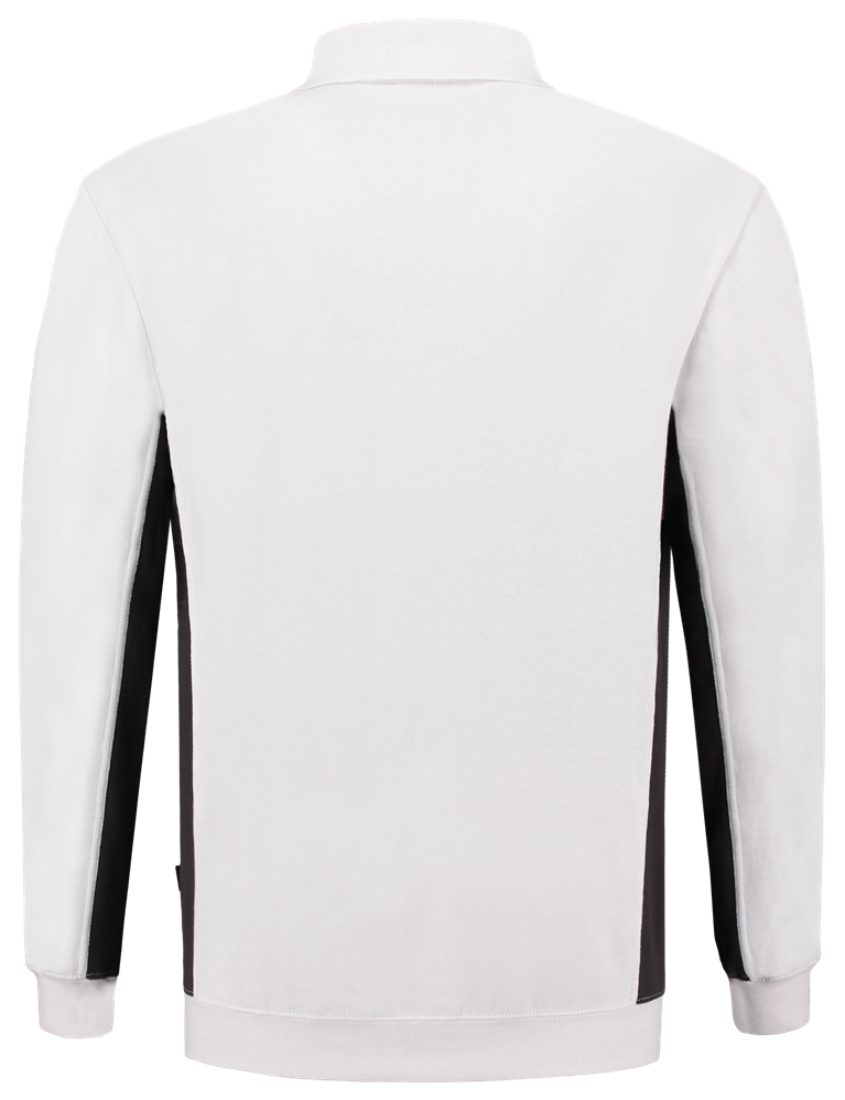 TRICORP-Worker-Shirts, Polosweater, mit Brusttasche, Bicolor, 280 g/m², white-darkgrey