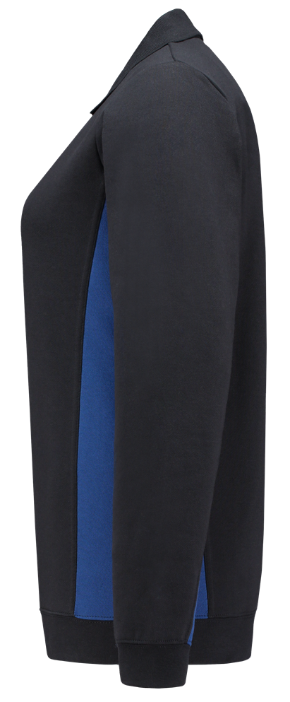 TRICORP-Worker-Shirts, Damen-Sweatshirt mit Polokragen, 280 g/m², navy-royalblue