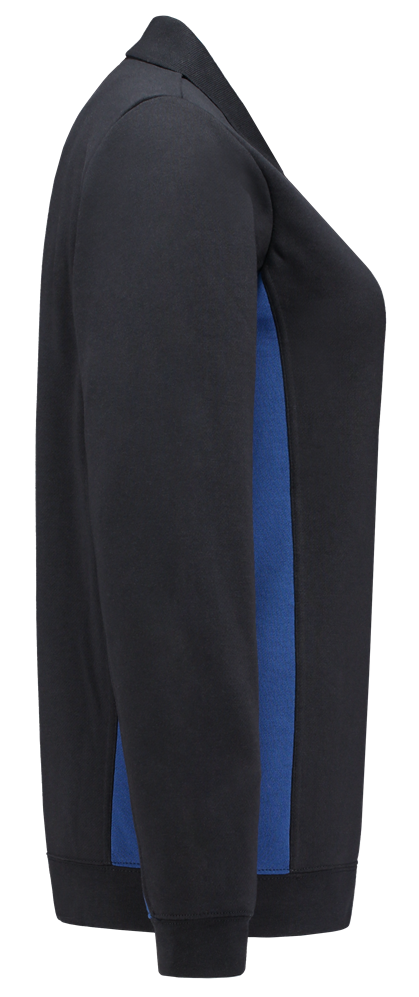 TRICORP-Worker-Shirts, Damen-Sweatshirt mit Polokragen, 280 g/m², navy-royalblue