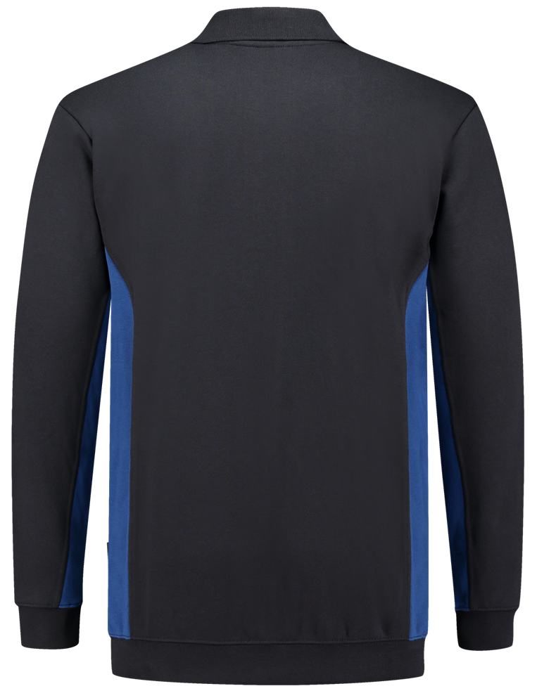 TRICORP-Worker-Shirts, Sweatshirt mit Polokragen, 280 g/m, navy-royalblue