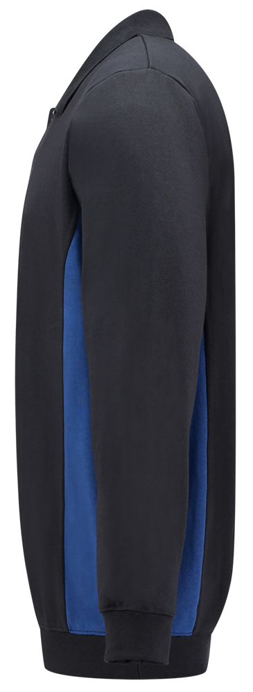 TRICORP-Worker-Shirts, Sweatshirt mit Polokragen, 280 g/m², navy-royalblue