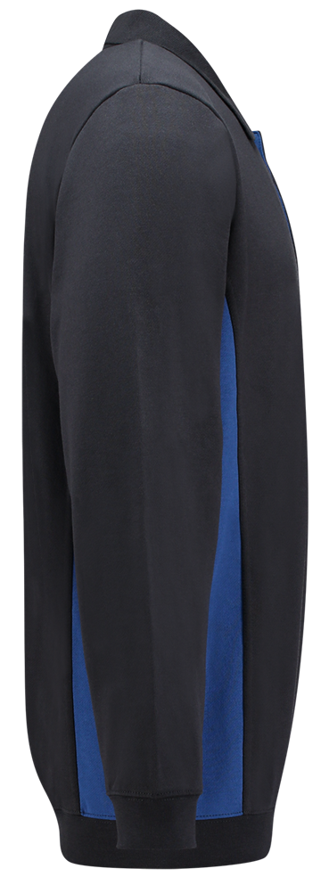 TRICORP-Worker-Shirts, Sweatshirt mit Polokragen, 280 g/m², navy-royalblue