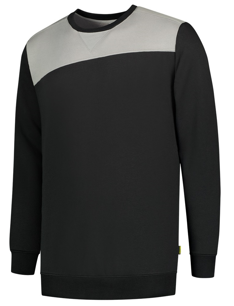 TRICORP-Worker-Shirts, Sweatshirt Bicolor Basic Fit, 280 g/m², black-grey