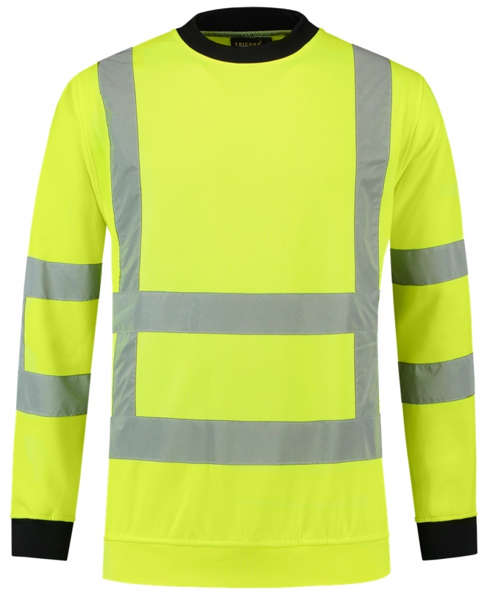TRICORP-Warnschutz, Sweatshirt, langarm, 260 g/m, warngelb