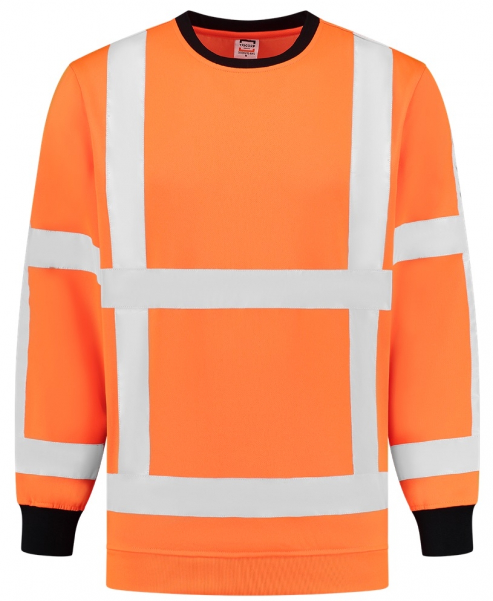 TRICORP-Warnschutz, Sweatshirt, langarm, 260 g/m, warnorange