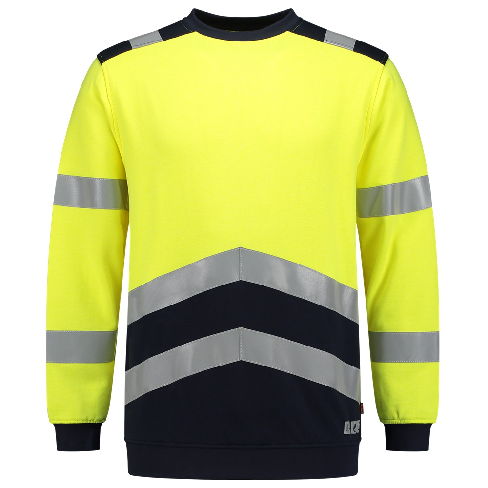 TRICORP-Warnschutz, Sweatshirt,Multinorm, langarm, 280 g/m², warngelb