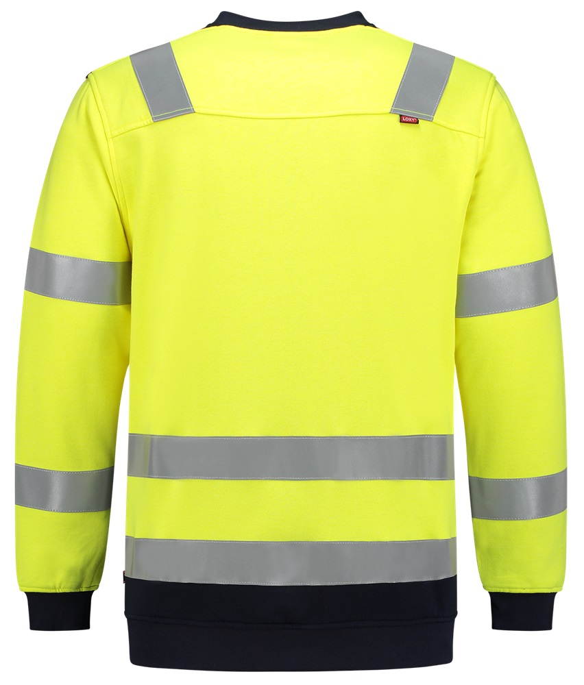 TRICORP-Warnschutz, Sweatshirt,Multinorm, langarm, 280 g/m², warngelb