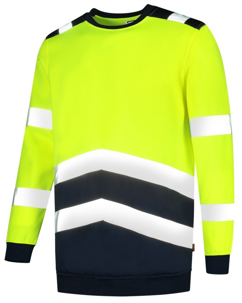 TRICORP-Warnschutz, Sweatshirt, Bicolor, 280 g/m, yellow-ink