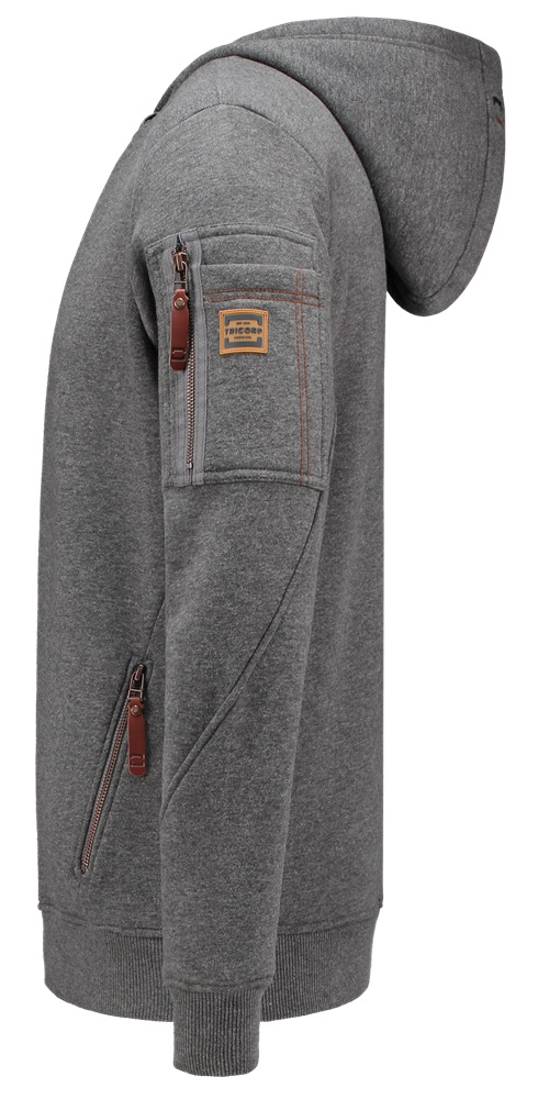 TRICORP-Worker-Shirts, Hoodie-Premium Sweater, 300 g/m², stonemel