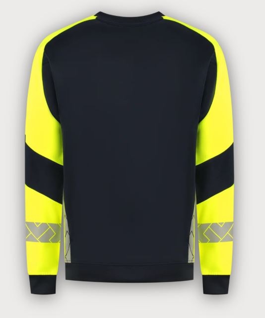 Tricorp Warnschutz Sweatshirt Reflective Redefined, Ink-Fluor Yellow
