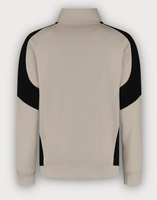 Tricorp Sweatjacke Bicolor Redefined, Sand-Black