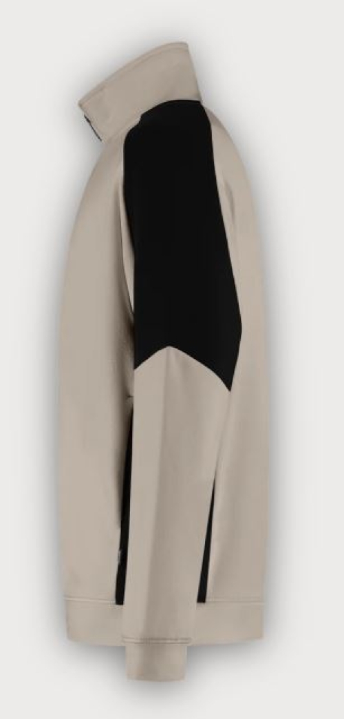 Tricorp Sweatjacke Bicolor Redefined, Sand-Black