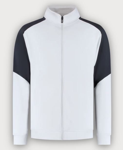 Tricorp Sweatjacke Bicolor Redefined, White-Anthracite