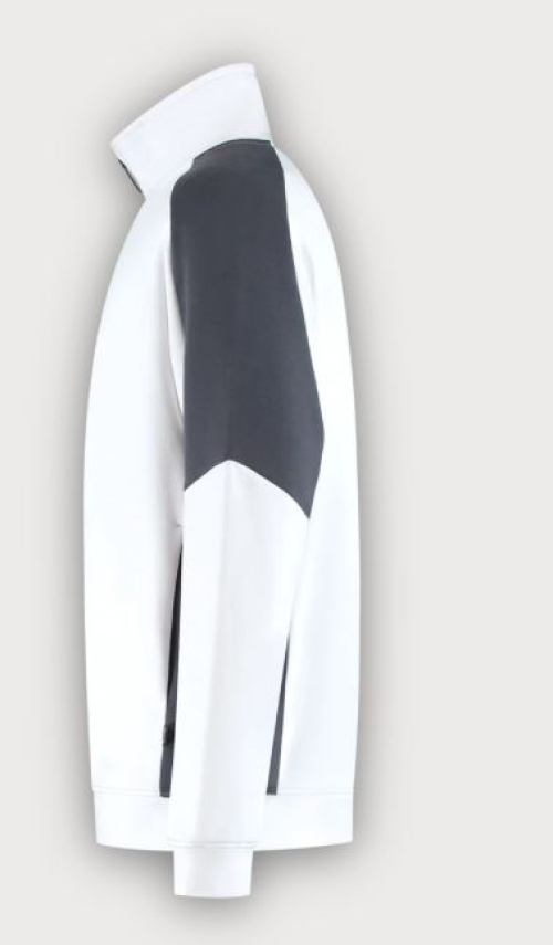 Tricorp Sweatjacke Bicolor Redefined, White-Anthracite