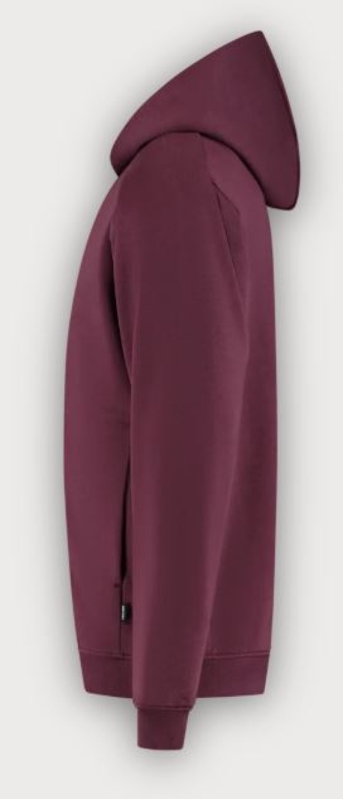 Tricorp Sweatjacke Kapuze Redefined, Bordeaux