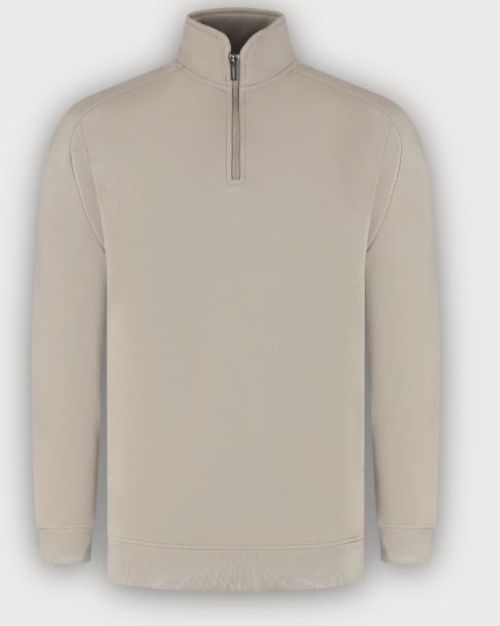 Tricorp 1/4 Zip Sweatshirt Redefined, Sand