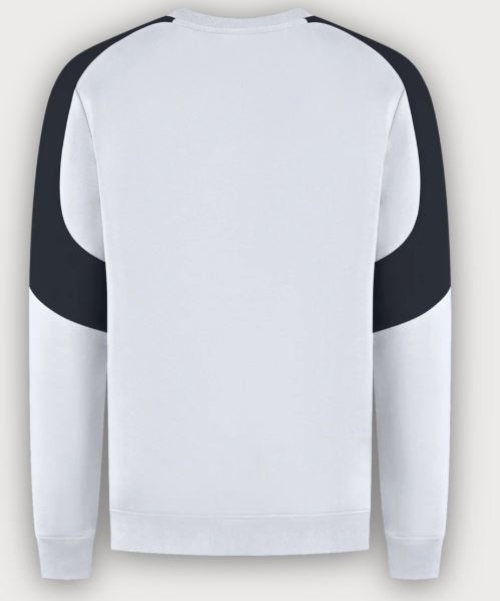 Tricorp Sweatshirt Bicolor Redefined, White-Anthracite