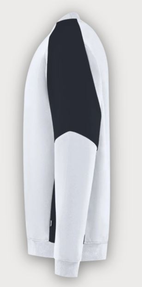 Tricorp Sweatshirt Bicolor Redefined, White-Anthracite