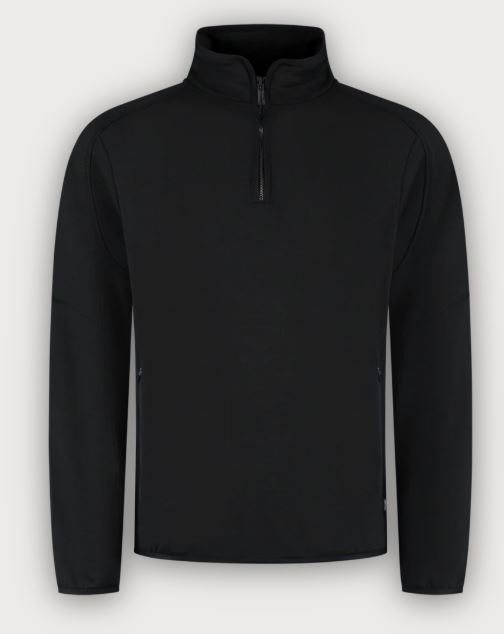 Tricorp 1/4 Zip Technische Fleecejacke Redefined, Black